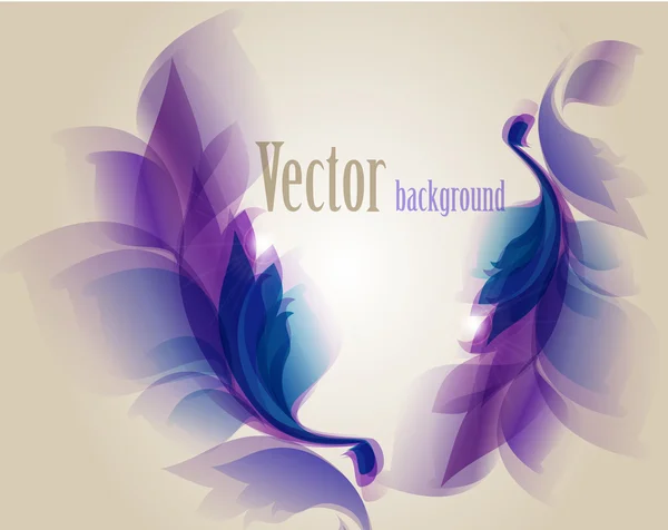 Abstract colorful background  with  flowers — Stockový vektor